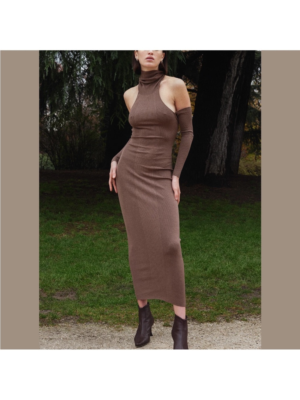 Aya Muse Rome knit dress